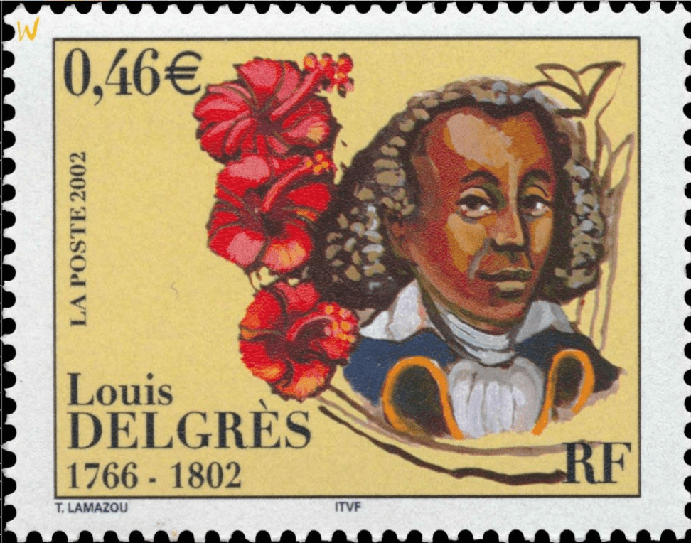 timbre Louis Delgrès 1766 - 1802