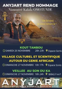 ANYJART rend hommage à Nioussérê Kalala Omotundé