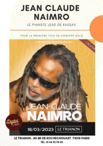 Concert Jean Claude NAIMRO (Kassav) au Trianon